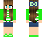 green girl
