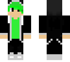 green hair boy