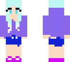 hoodie cyan