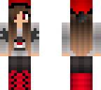 red christmas girl xd