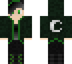 black hair emo skin