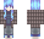 blue girl