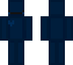 dark blue cube