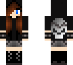 goth girl blacknwhite