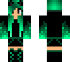green flame girl