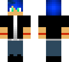 me in blue