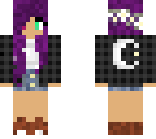 my skin -purple