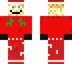 my xmas pc skin fixed now with socks and gloves