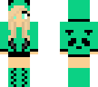 panda teal girl