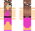pink dress