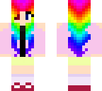 rainbow girl