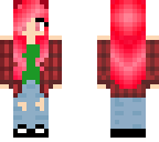 red cat girl