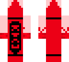 red crayon