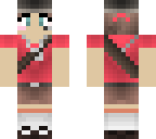red female scout
