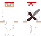white ninja