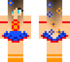 wonder woman inspired dance costume