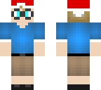 arby with a santa hat