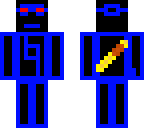 blue body