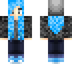 blue girl