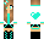 blue girl