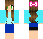 blue girl