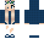 blue girl