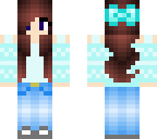 brown and light blue winter