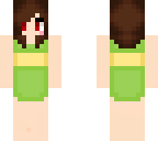chara with a swimsuit on
