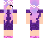 cute violet hair