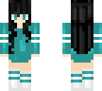 cyan girl