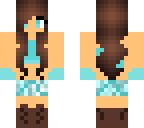 edited blue girl