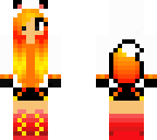 fire wolf girl