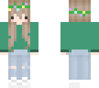 flower crown girl