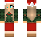 girl christmas skin