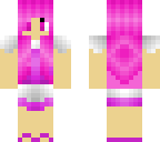 girl with pink dress