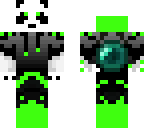 green panda