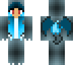 mega charizard x girl