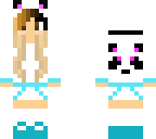 my new panda skin