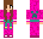 pink karate creeper girl