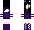 purple fox gorl