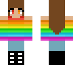 rainbow girl