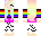 rainbow girl