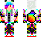 rainbow wolf