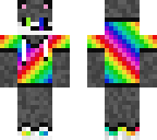 rainbow wolf