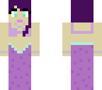 violet mermaid