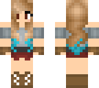 warrior skin w blue tips
