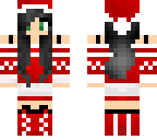 black hair christmas