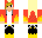 blond blaziken boy