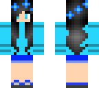 blue girl