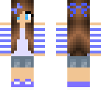 blue girl